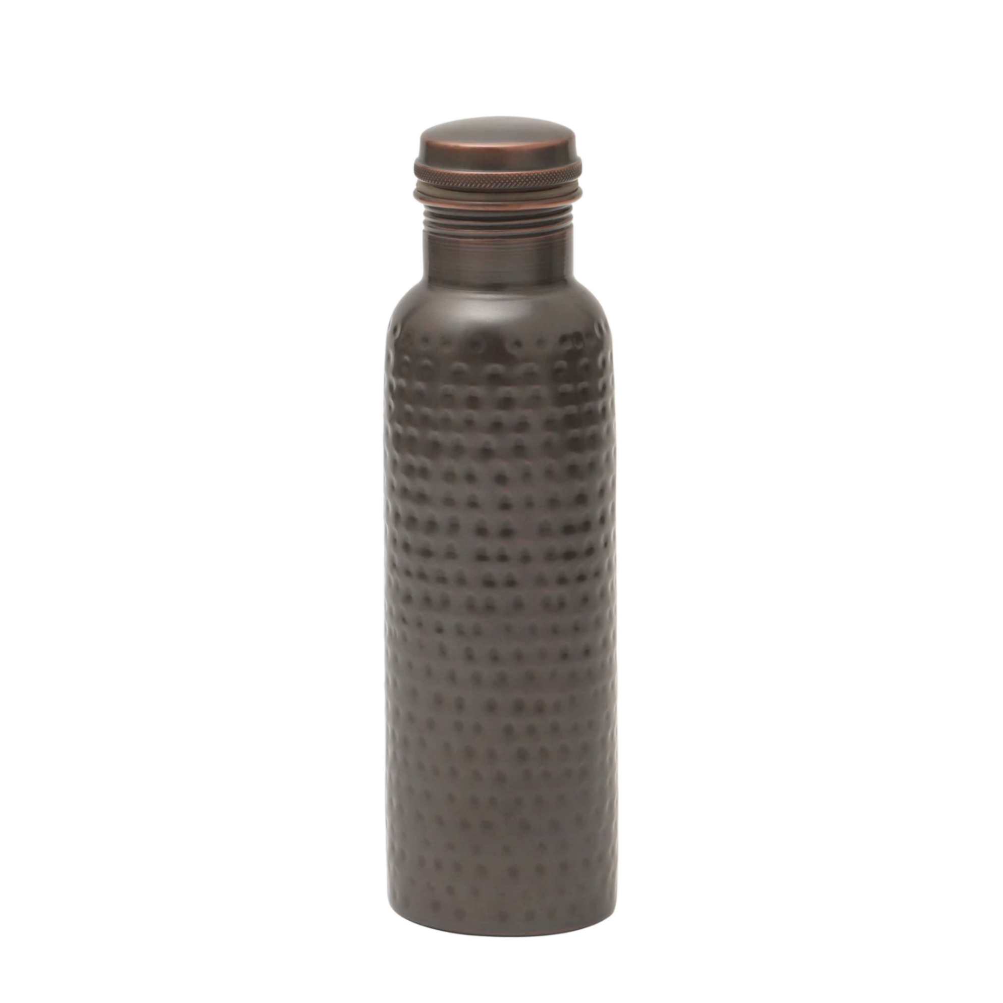 KGB COPPER BLACK ANTIQUE HAMMERED BOTTLE