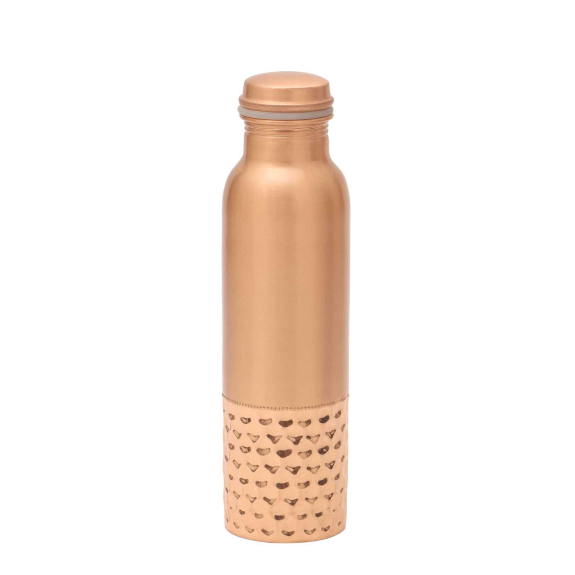 KGB COPPER HALF HAMMERED BOTTLE