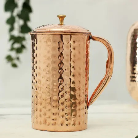 KGB COPPER JUG HAMMERED